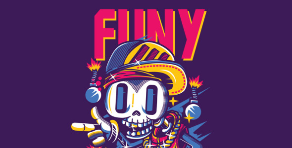 T-shirt Design на тему графика