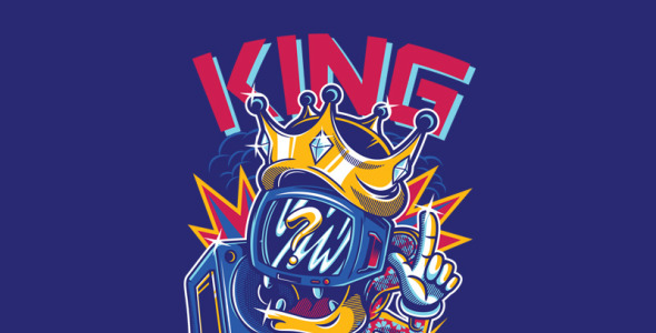 T-shirt Design на тему графика