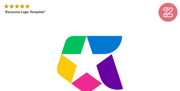 Шаблон логотипа на тему графика