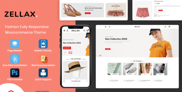 отзывчивая модная тема woocommerce