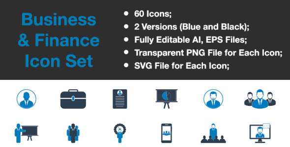 Набор иконок на тему графика