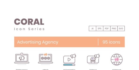 Набор иконок на тему графика