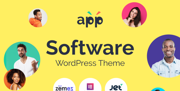 программный шаблон с темой elementor builder wordpress