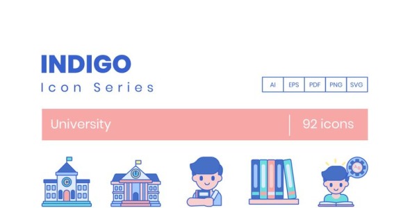 Набор иконок на тему графика