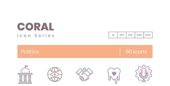 Набор иконок на тему графика