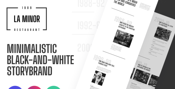 белая тема wordpress storybrand