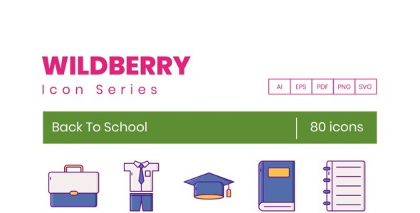 Набор иконок на тему графика