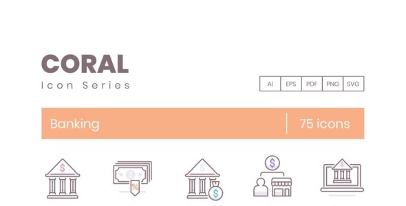 Набор иконок на тему графика