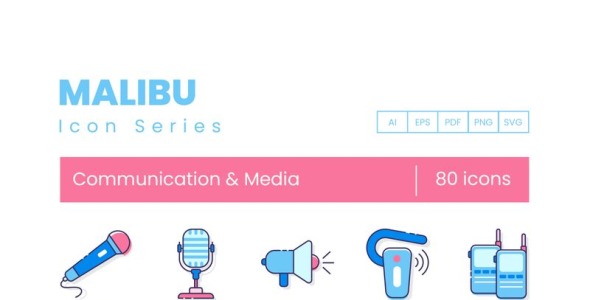 Набор иконок на тему графика