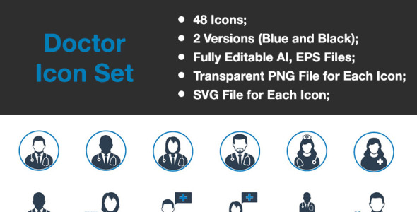 Набор иконок на тему графика