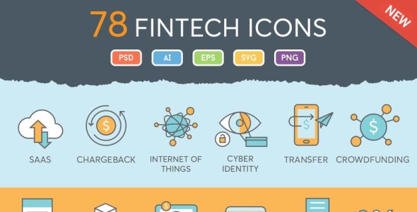 Набор иконок на тему графика