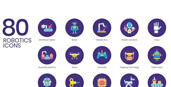 Набор иконок на тему графика