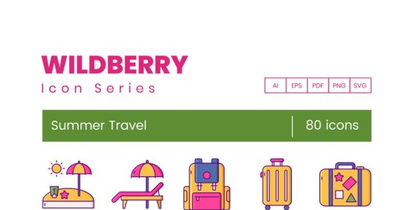 Набор иконок на тему графика