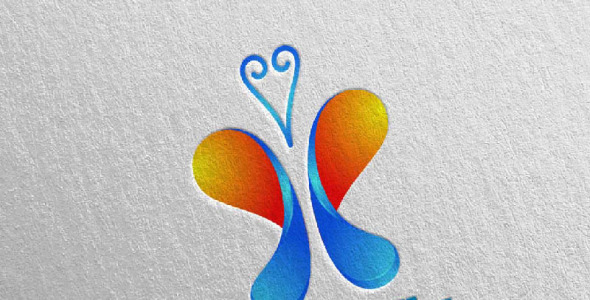 Шаблон логотипа на тему графика