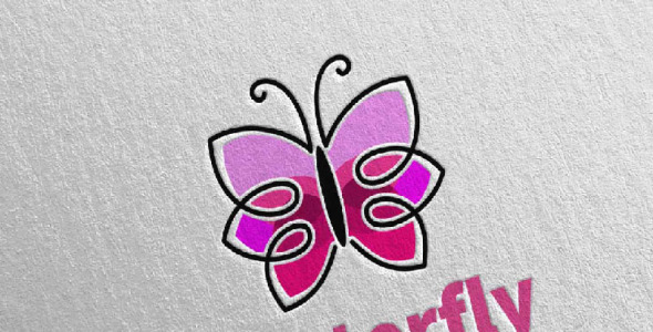 Шаблон логотипа на тему графика