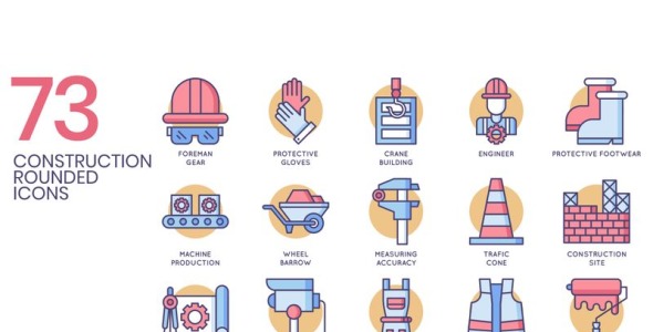 Набор иконок на тему графика