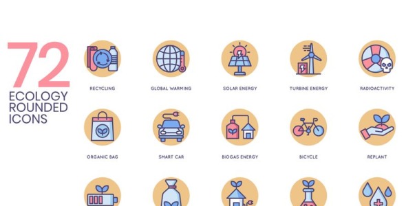 Набор иконок на тему графика