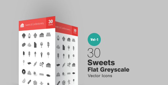 Набор иконок на тему графика