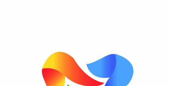 Шаблон логотипа на тему графика