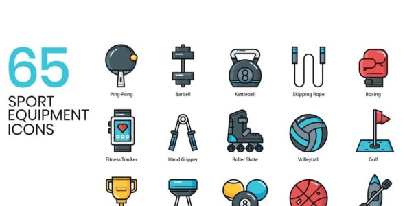 Набор иконок на тему графика