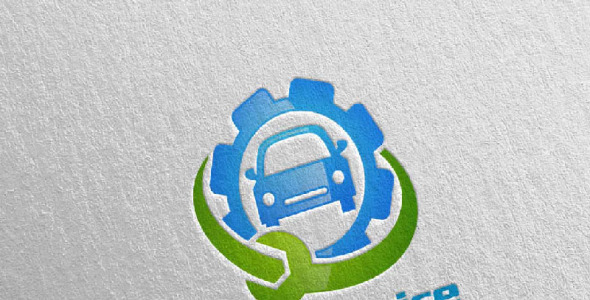 Шаблон логотипа на тему графика