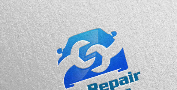 Шаблон логотипа на тему графика