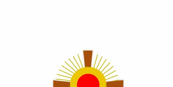 Шаблон логотипа на тему графика