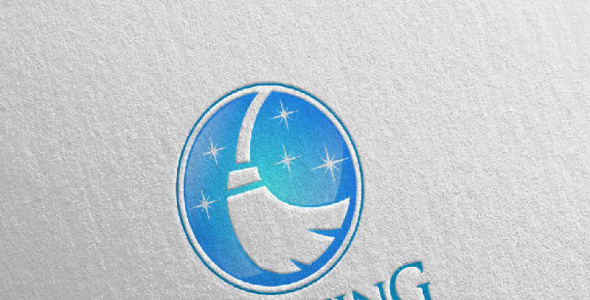 Шаблон логотипа на тему графика