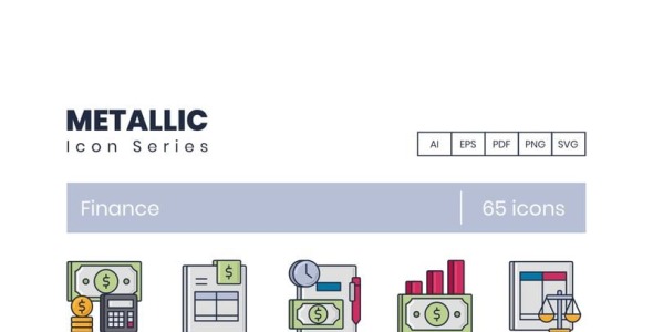 Набор иконок на тему графика