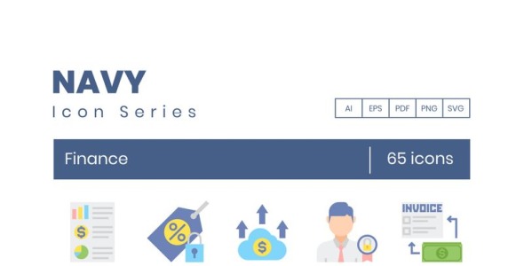 Набор иконок на тему графика