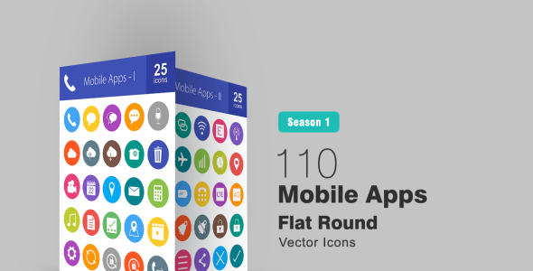 Набор иконок на тему графика