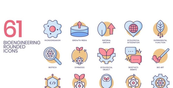 Набор иконок на тему графика