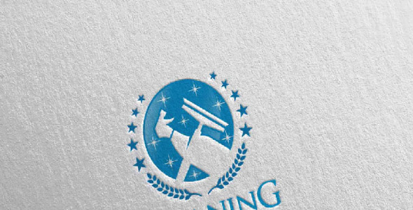 Шаблон логотипа на тему графика