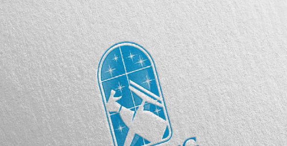 Шаблон логотипа на тему графика