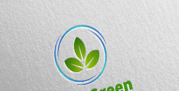 Шаблон логотипа на тему графика