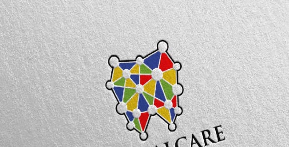 Шаблон логотипа на тему графика