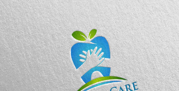 Шаблон логотипа на тему графика