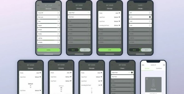 UI элементы на тему графика