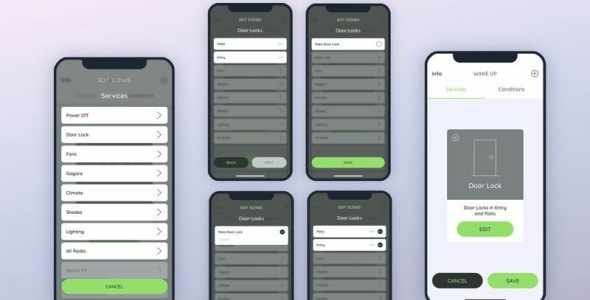 UI элементы на тему графика
