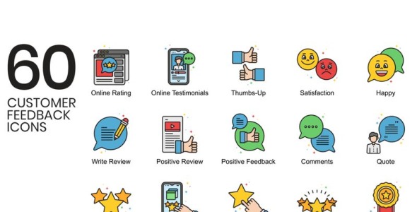 Набор иконок на тему графика