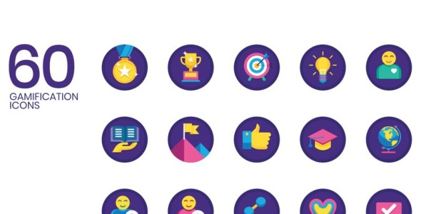 Набор иконок на тему графика