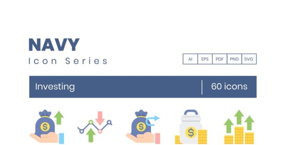 Набор иконок на тему графика