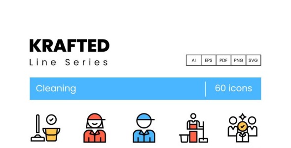 Набор иконок на тему графика