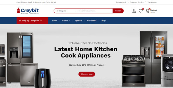 универсальный шаблон opencart