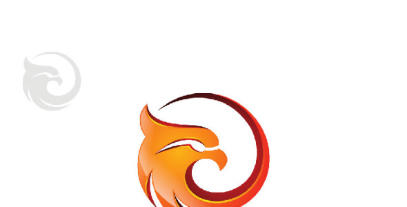 Шаблон логотипа на тему графика