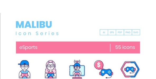 Набор иконок на тему графика