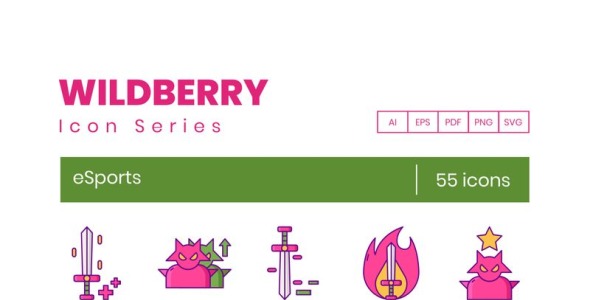 Набор иконок на тему графика