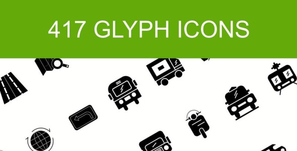 Набор иконок на тему графика