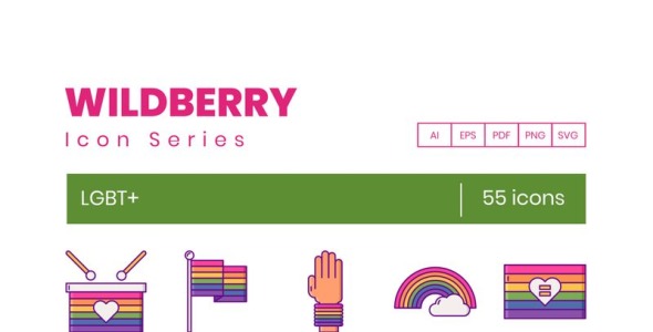 Набор иконок на тему графика