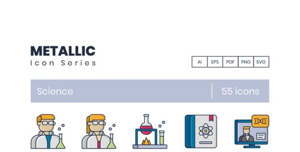 Набор иконок на тему графика